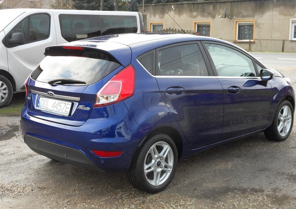 Ford Fiesta cena 32900 przebieg: 36000, rok produkcji 2015 z Zelów małe 232